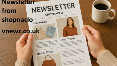 Newsletter from Shopnaclo
