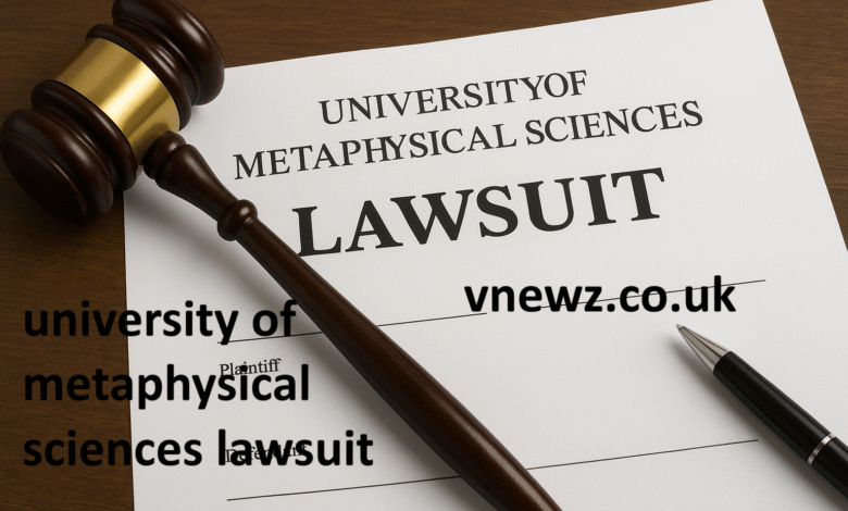 University of Metaphysical Sciences Lawsuit
