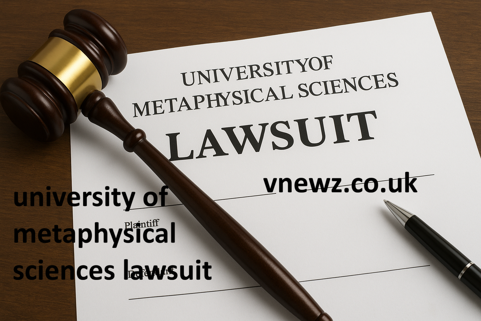 University of Metaphysical Sciences Lawsuit
