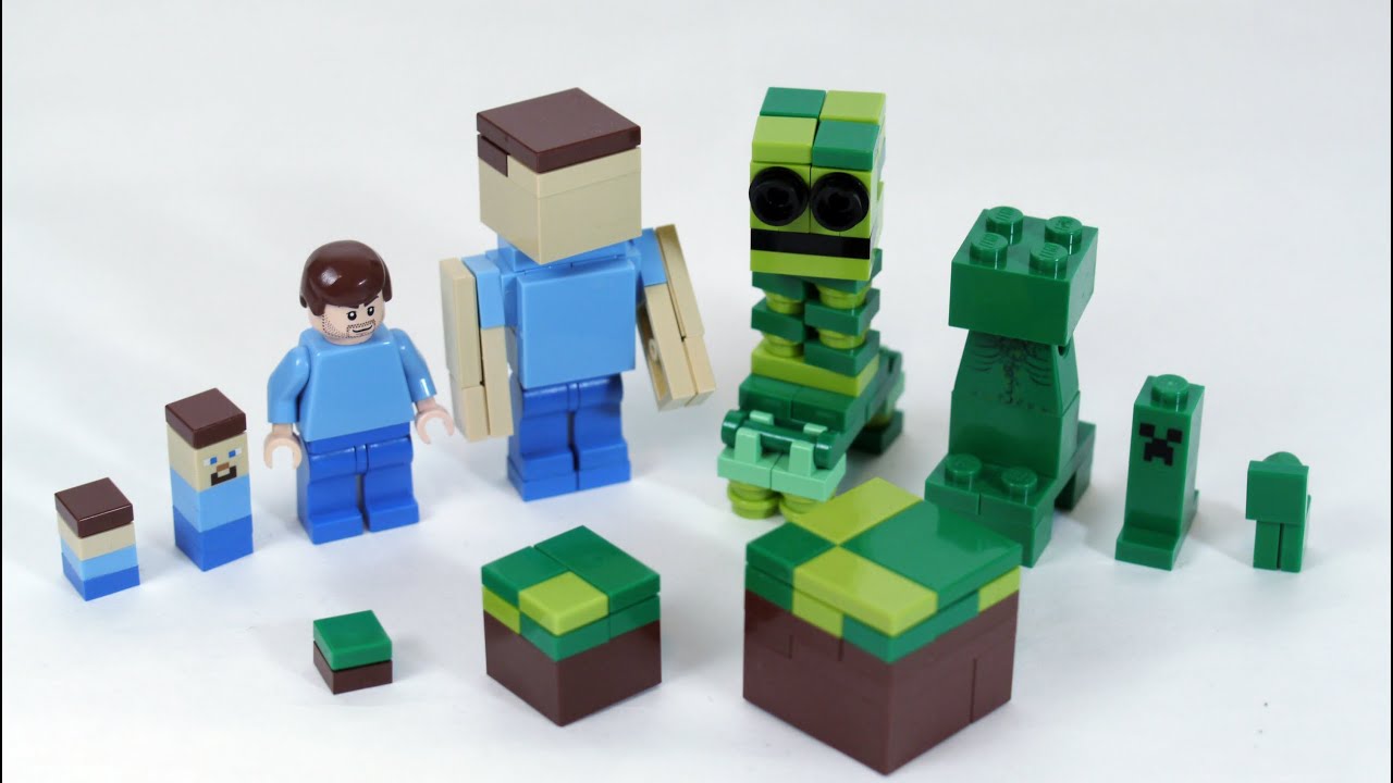 minecraft lego sets