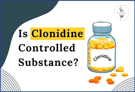 is clonidine a controlled substance​