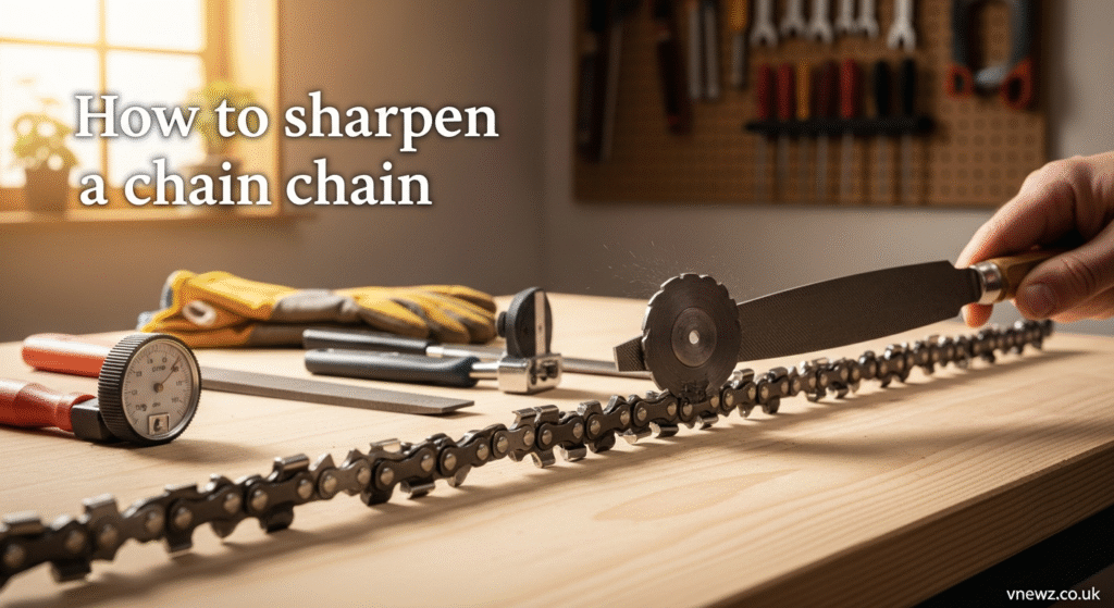 How to Sharpen a Chainsaw Chain: Easy Steps to Keep Your Chainsaw Cutting Sharp