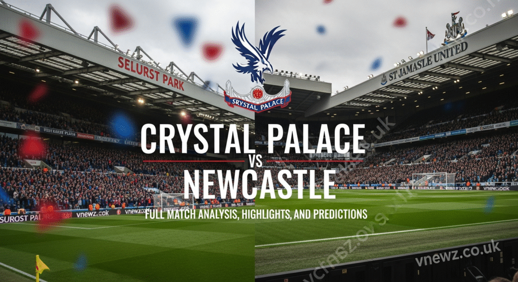 Crystal Palace vs Newcastle: Full Match Analysis, Highlights, and Predictions